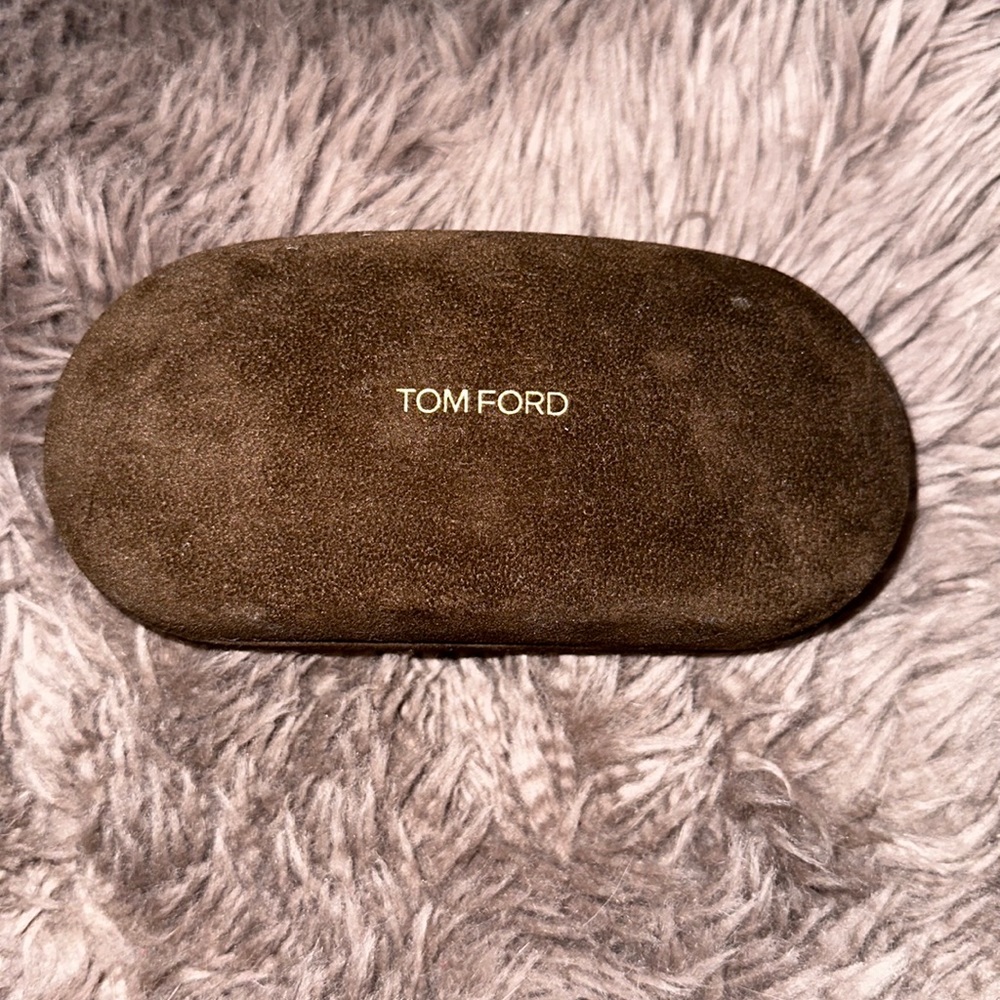Brand new suede Tom ford sunglasses box